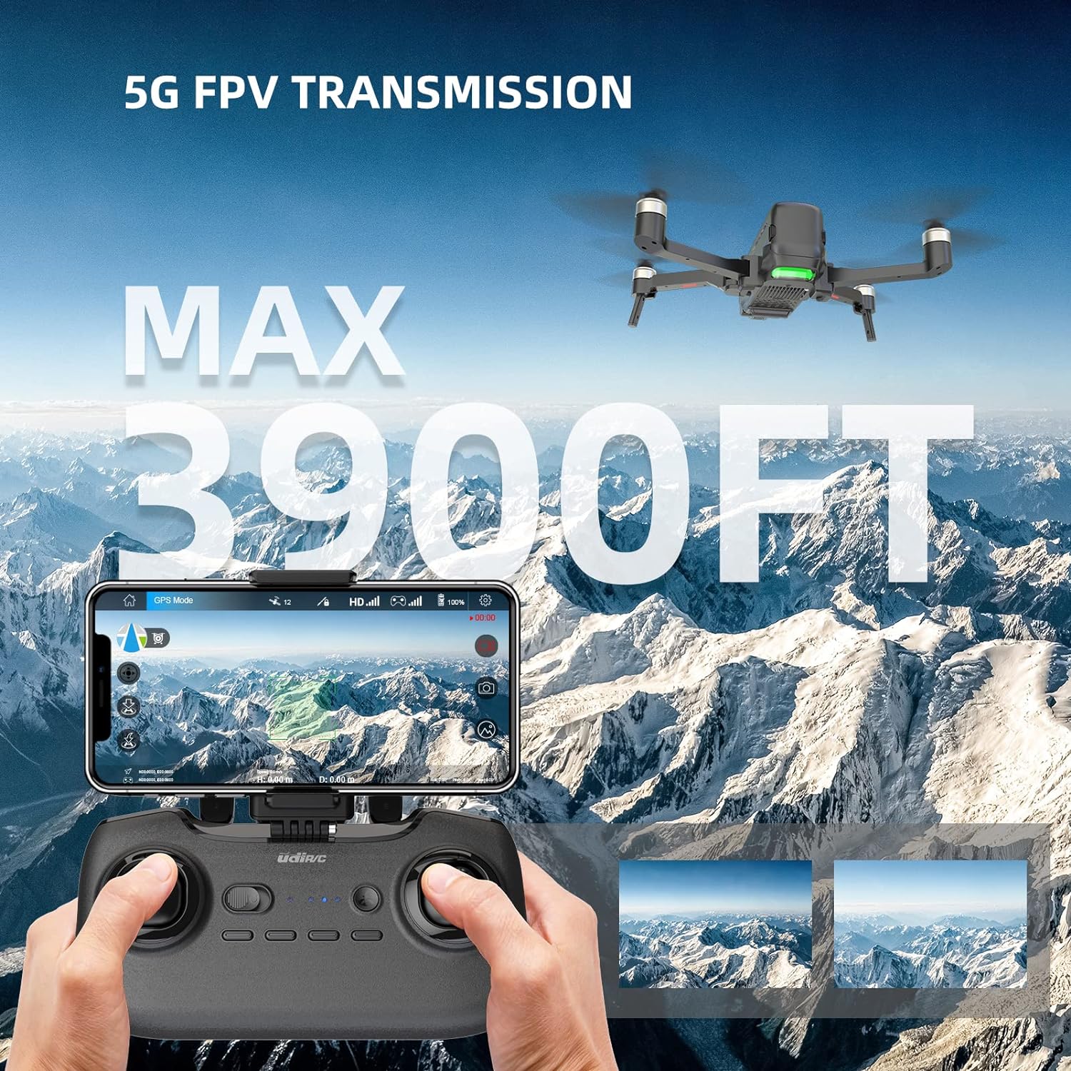 NASM FPV Ultra long endurance 4K camera drone(图7)