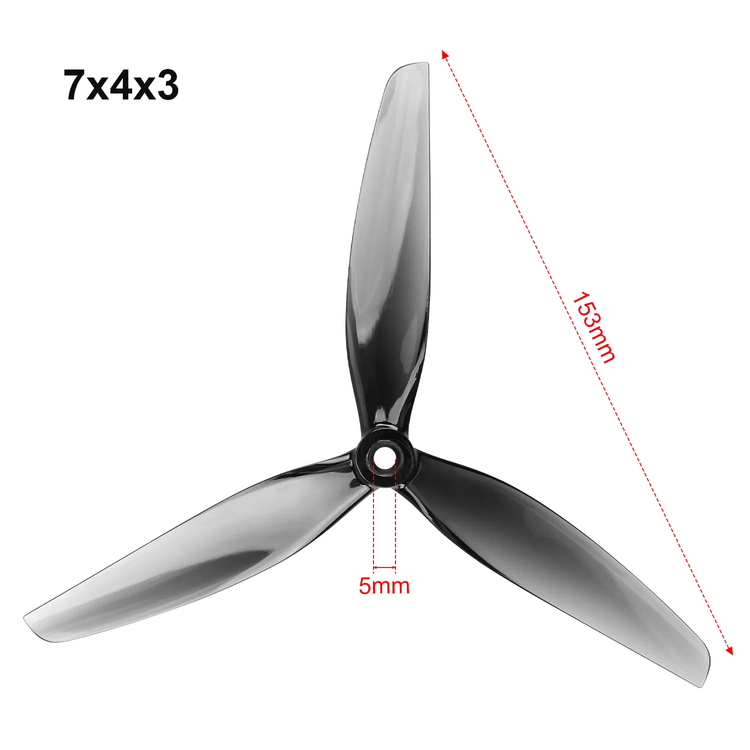 FPV 2/4 Pair HQ Prop 7040 Propellers(图1)