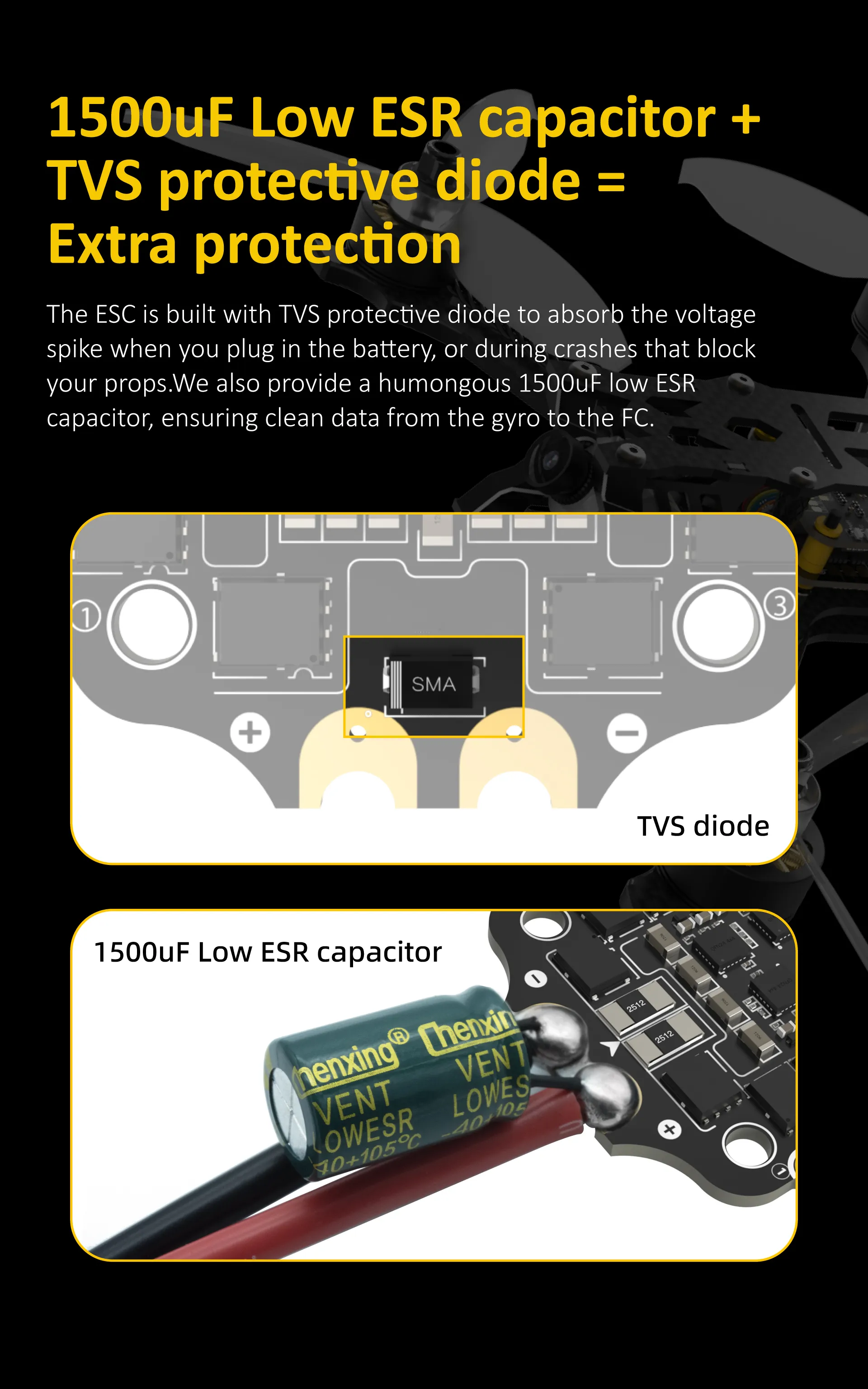 FPV Flytower F405 V3 50A Stack(图6)