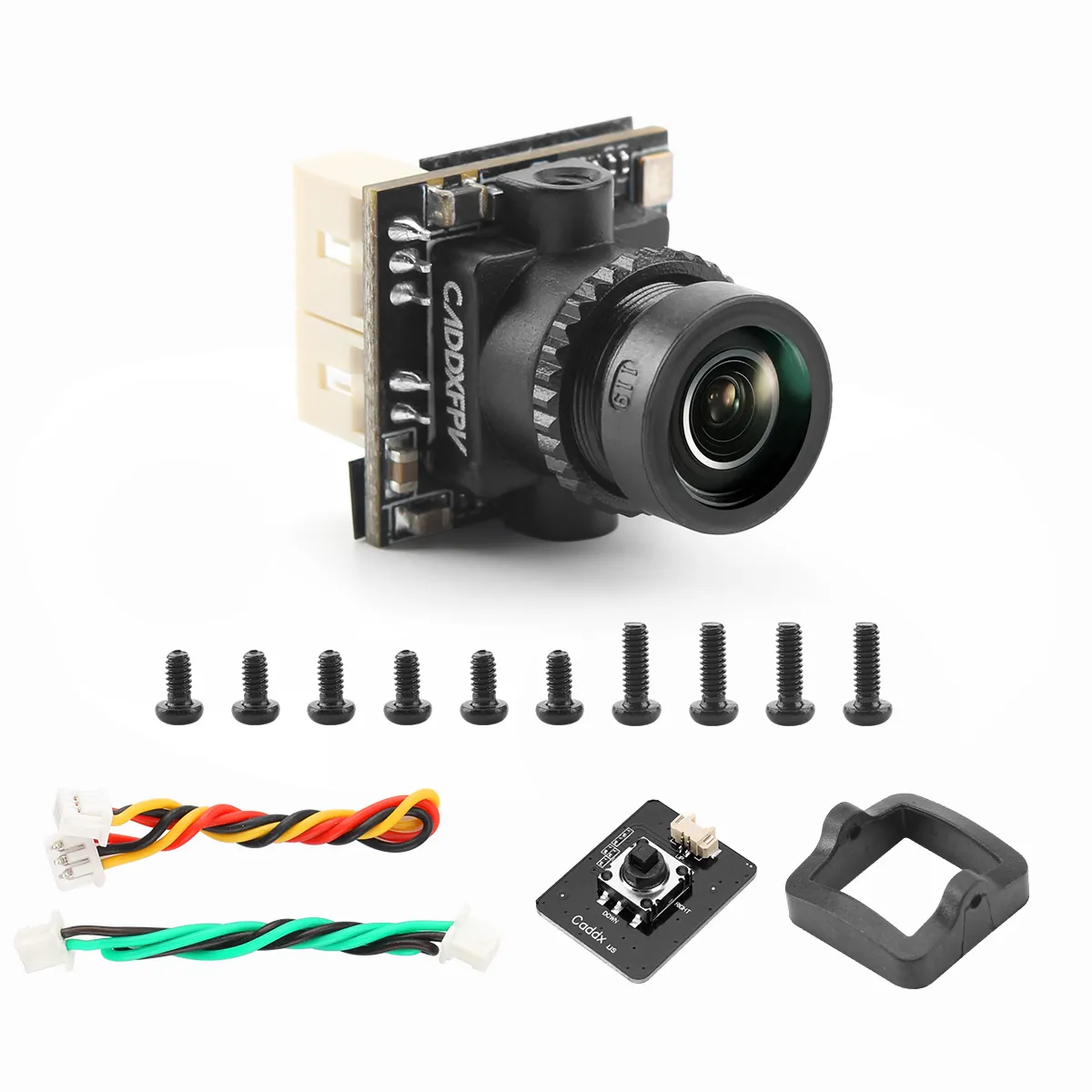 Caddx Ant 1200TVL Camera 16:9 1.8mm Lens Global WDR OSD Ultra Light Camera for FPV Racing Drone Accessories(图7)